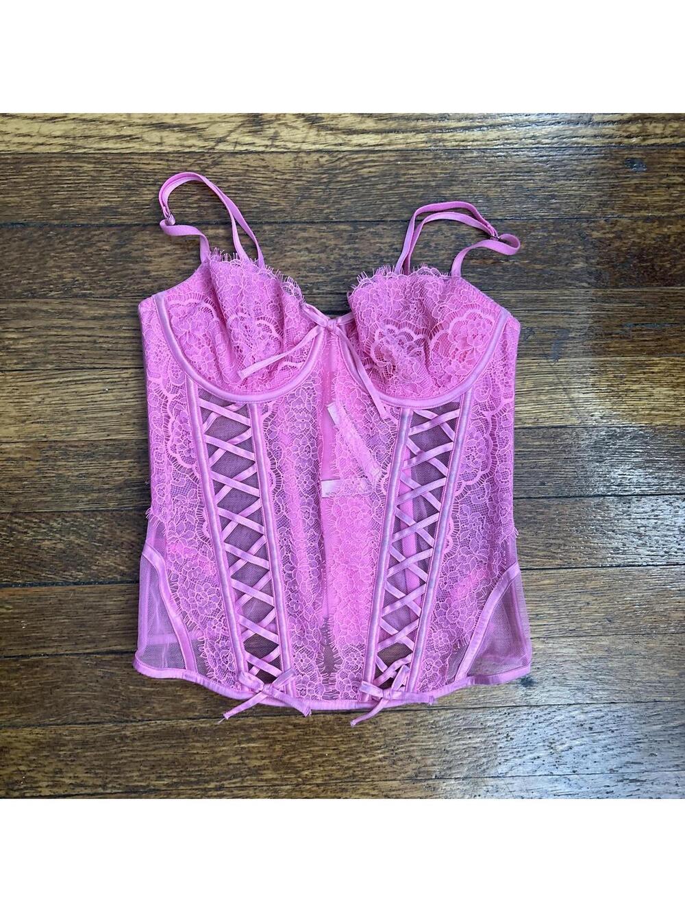 Victoria's Secret Women's Pink Corset